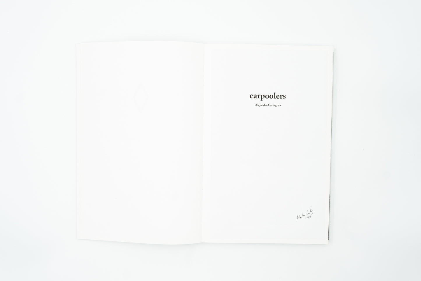 Carpoolers｜Alejandro Cartagena
