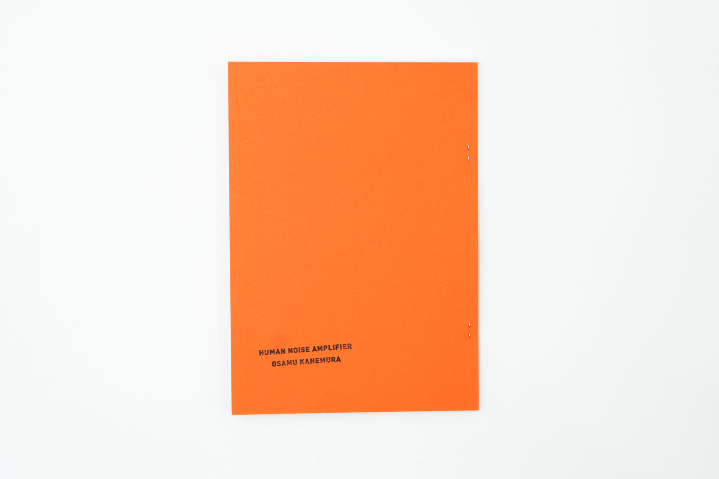 Human Noise Amplifier｜Osamu Kanemura